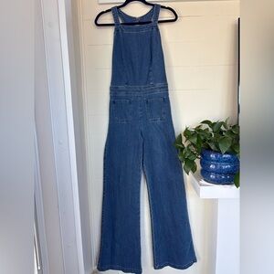 Abercrombie & Fitch Classic Blue Overalls
